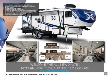 2018 Coachmen Chaparral Brochure page 3