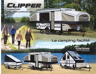 2018 Coachmen Clipper Camping Trailer French Brochure page 1