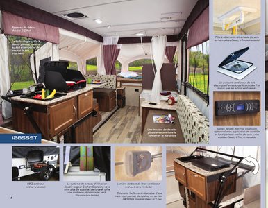 2018 Coachmen Clipper Camping Trailer French Brochure page 4