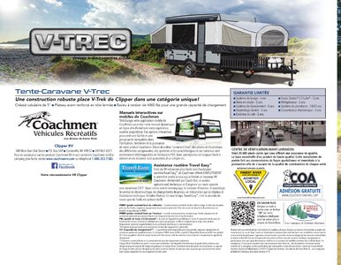 2018 Coachmen Clipper Camping Trailer French Brochure page 8