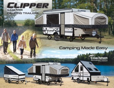 2018 Coachmen Clipper Camping Trailer Brochure page 1