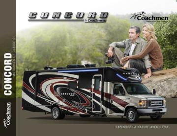 2018 Coachmen Concord French Brochure