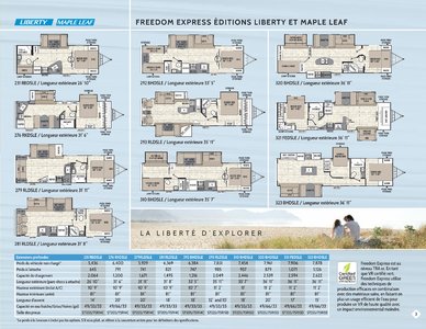 2018 Coachmen Freedom Express French Brochure page 3