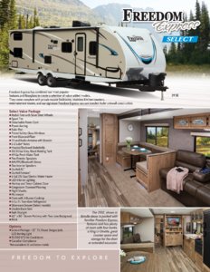 2018 Coachmen Freedom Express Select Brochure page 1