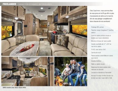 2018 Coachmen Freelander French Brochure page 2