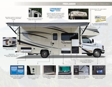 2018 Coachmen Freelander French Brochure page 5