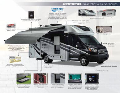 2018 Coachmen Orion French Brochure page 5