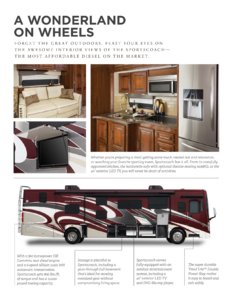 2018 Coachmen Sportscoach Brochure page 3