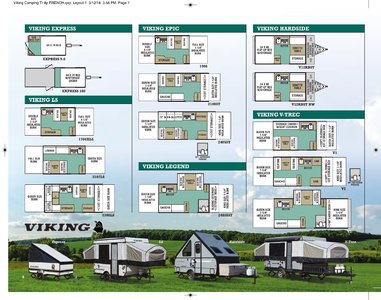 2018 Coachmen Viking Camping Trailer French Brochure page 6