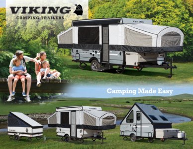 2018 Coachmen Viking Camping Trailer Brochure page 1