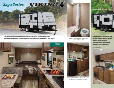 2018 Coachmen Viking Travel Trailer Brochure page 4