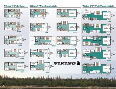 2018 Coachmen Viking Travel Trailer Brochure page 6