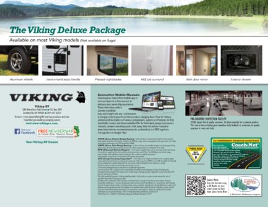 2018 Coachmen Viking Travel Trailer Brochure page 8