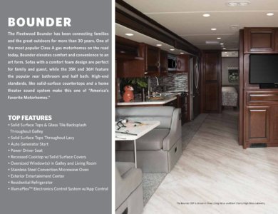 2018 Fleetwood Bounder Brochure page 2