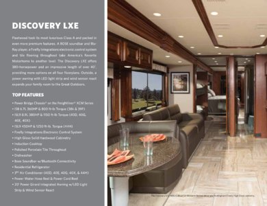 2018 Fleetwood Discovery Brochure page 6