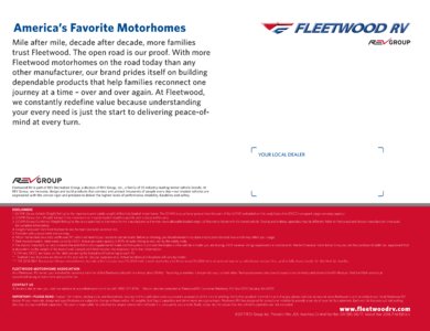 2018 Fleetwood Southwind Brochure page 4