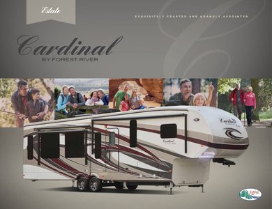 2018 Forest River Cardinal Estate Brochure page 1