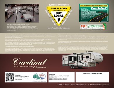 2018 Forest River Cardinal Explorer Brochure page 8