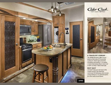 2018 Forest River Cedar Creek Hathaway Edition Brochure page 6