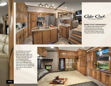 2018 Forest River Cedar Creek Hathaway Edition Brochure page 9