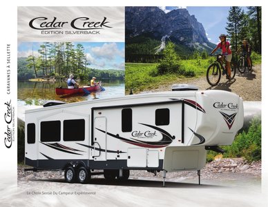 2018 Forest River Cedar Creek Silverback Edition French Brochure page 1