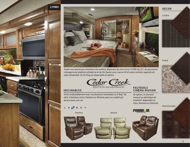 2018 Forest River Cedar Creek Silverback Edition French Brochure page 5