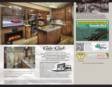 2018 Forest River Cedar Creek Silverback Edition French Brochure page 12