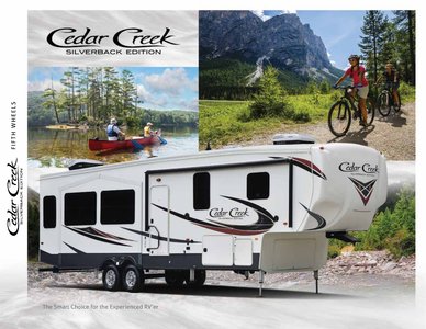 2018 Forest River Cedar Creek Silverback Edition Brochure page 1