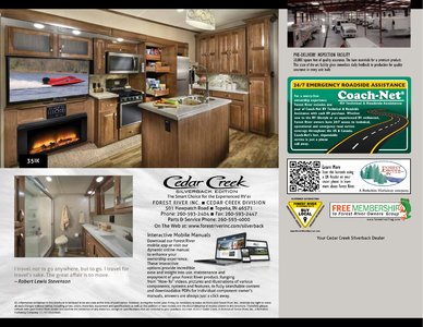 2018 Forest River Cedar Creek Silverback Edition Brochure page 12