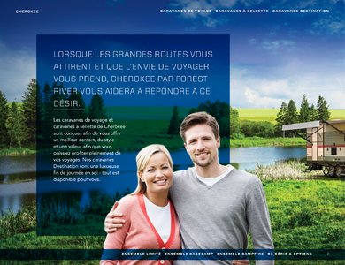 2018 Forest River Cherokee French Brochure page 2