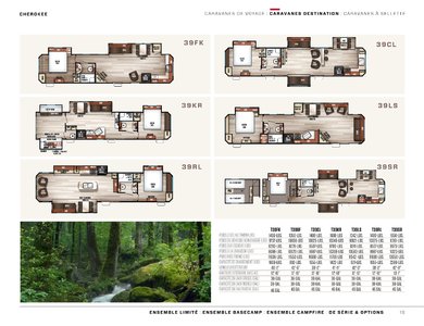 2018 Forest River Cherokee French Brochure page 16