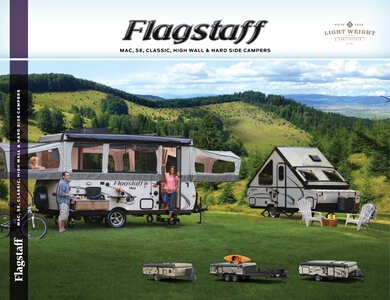 2018 Forest River Flagstaff Tent Camper Brochure page 1