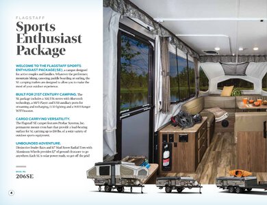 2018 Forest River Flagstaff Tent Camper Brochure page 4