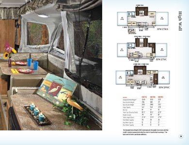 2018 Forest River Flagstaff Tent Camper Brochure page 9