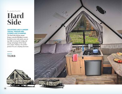 2018 Forest River Flagstaff Tent Camper Brochure page 10