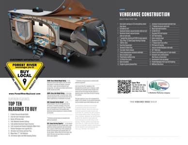 2018 Forest River Vengeance Flyer page 2