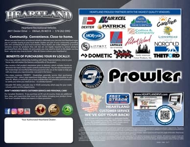 2018 Heartland Prowler Brochure page 16