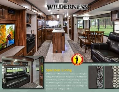 2018 Heartland Wilderness Brochure page 2