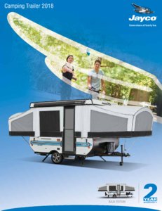 2018 Jayco Camping Trailer Brochure page 1