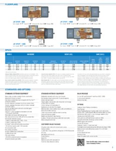 2018 Jayco Camping Trailer Brochure page 3