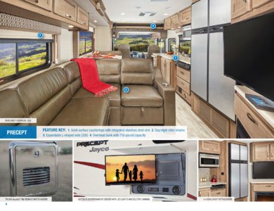 2018 Jayco Class A Motorhomes Brochure page 4