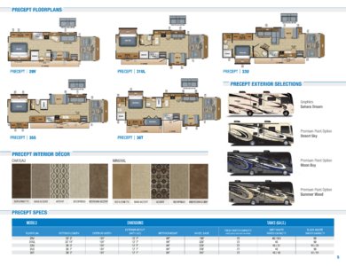 2018 Jayco Class A Motorhomes Brochure page 5