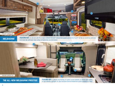 2018 Jayco Class C Motorhomes Brochure page 8