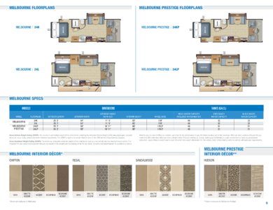 2018 Jayco Class C Motorhomes Brochure page 9