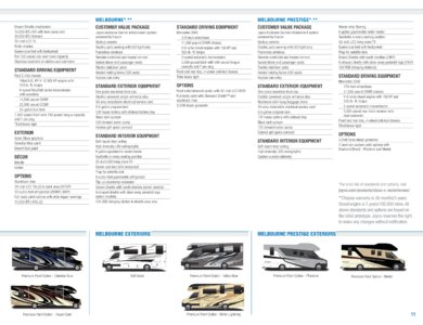 2018 Jayco Class C Motorhomes Brochure page 11