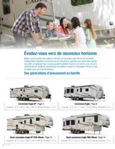 2018 Jayco Eagle French Brochure page 2