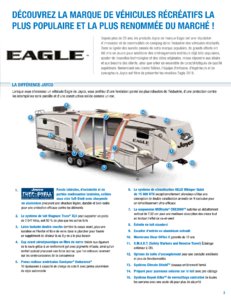 2018 Jayco Eagle French Brochure page 3