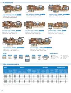 2018 Jayco Eagle French Brochure page 16