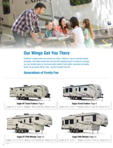 2018 Jayco Eagle Brochure page 2