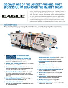 2018 Jayco Eagle Brochure page 3